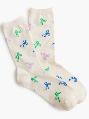 NEW JCrew bow socks